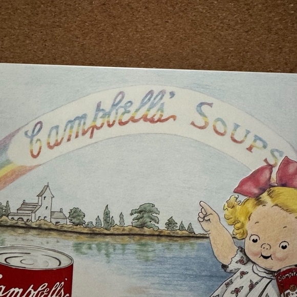 1993 Campbell’s Soup Sign #7 Rainbow Girl AAA - Picture 5 of 11
